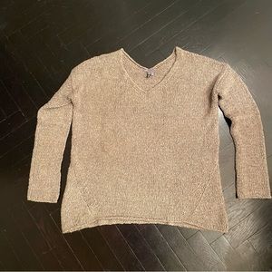 Vince v-neck oversized knit sweater